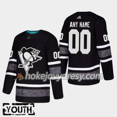 Dětské Hokejový Dres Pittsburgh Penguins Personalizované Černá 2019 NHL All-Star Adidas Authentic